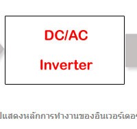 หลักการทำงาน ของอินเวอร์เตอร์ (Inverter)